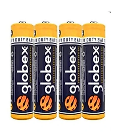 GLOBEX 1,5V AA ÇİNKO KALEM PİL 4 Adet