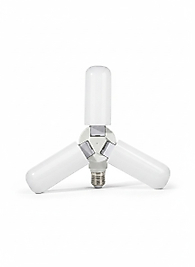 ED-SON ED-1325 3 Kanatlı Katlanabilir Pervane LED Ampul (Düz / Mat Model)