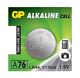 Gp Alkaline AG13/A76/ LR44/357A 1.5V Pil