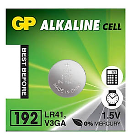 GP 192 LR41 Düğme Pil