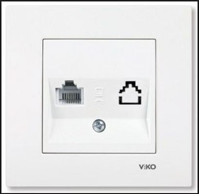 Viko Karre Numeris + Çerçeve