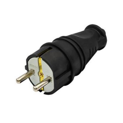 Kauçuklu Topraklı Erkek Fiş