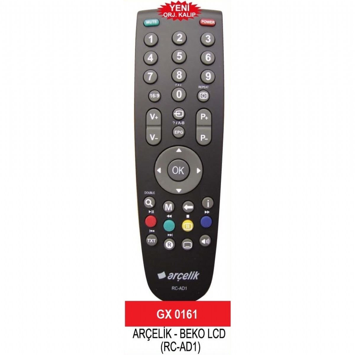 LCD178 ARÇELİK-BEKO AC 1 LCD KUMANDA