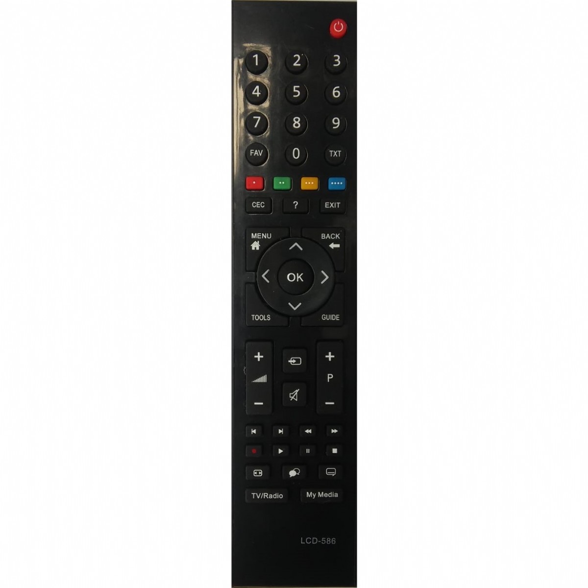 LCD-586 RM-L257 ARÇELİK LCD TV KUMANDASI
