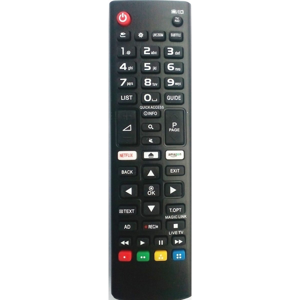 LG NETFLIX'LI LCD KUMANDA KISA