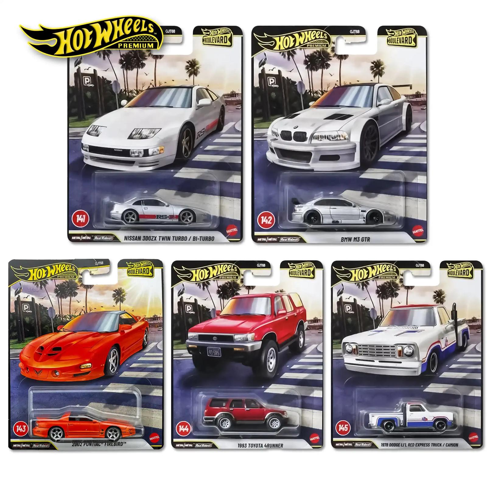 HOT WHEELS Boulevard Premium 2026 Mix 1 Set #141–145 1:64 Model Arabalar