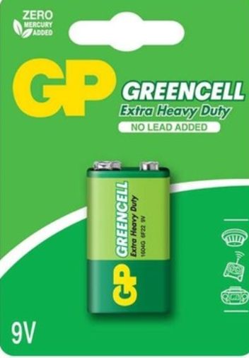 Gp Greencell Extra Heavy Duty 9 Volt Tekli Pil
