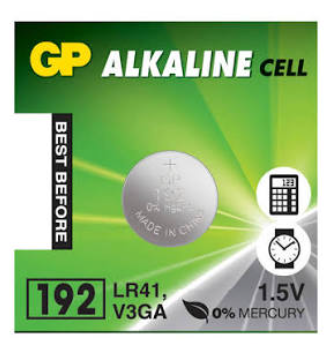 GP 192 LR41 Düğme Pil