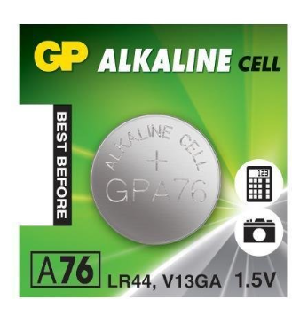 Gp Alkaline AG13/A76/ LR44/357A 1.5V Pil