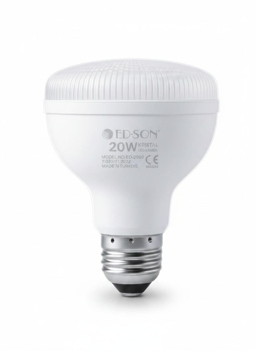 Edson Torch Kristal Led Ampul (20W, 30W, 40W, 50W, 60W)