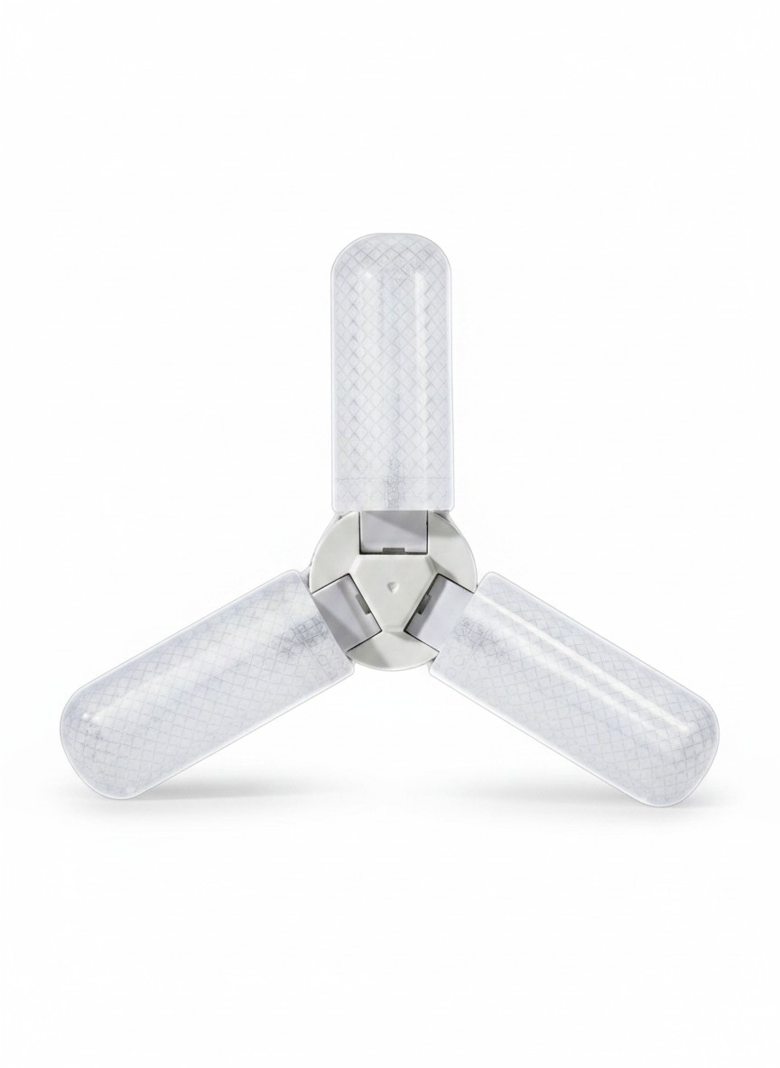 ED-SON ED-1325 3 Kanatlı Katlanabilir Kristal Pervane LED Ampul